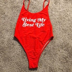 Private Party Brand Pre-loved One Piece Swim S/M